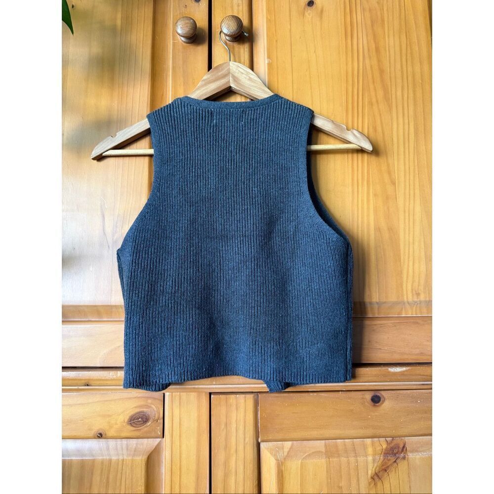 NWT Universal Thread Ribbed Knit Button-Front Swe… - image 5